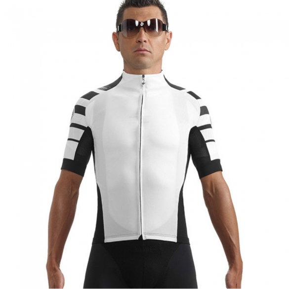 Assos SS.cento Radtrikot WeiB Herren
